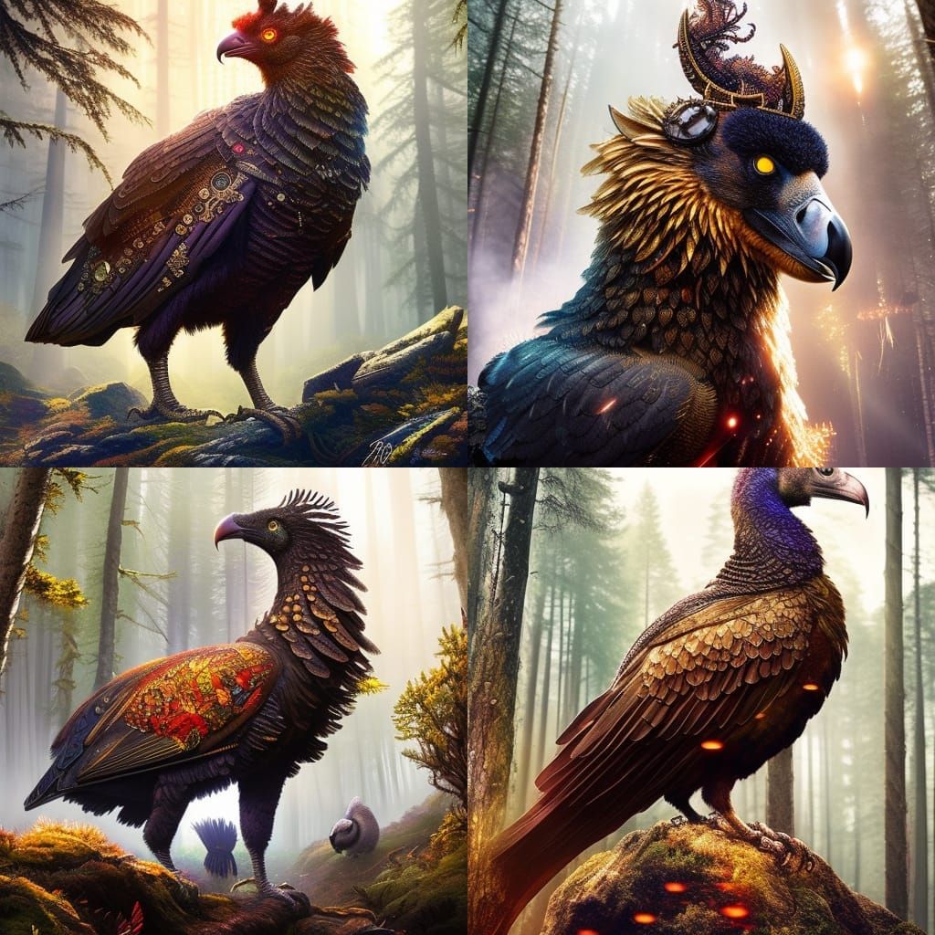 Studies of the Jub Jub Bird…