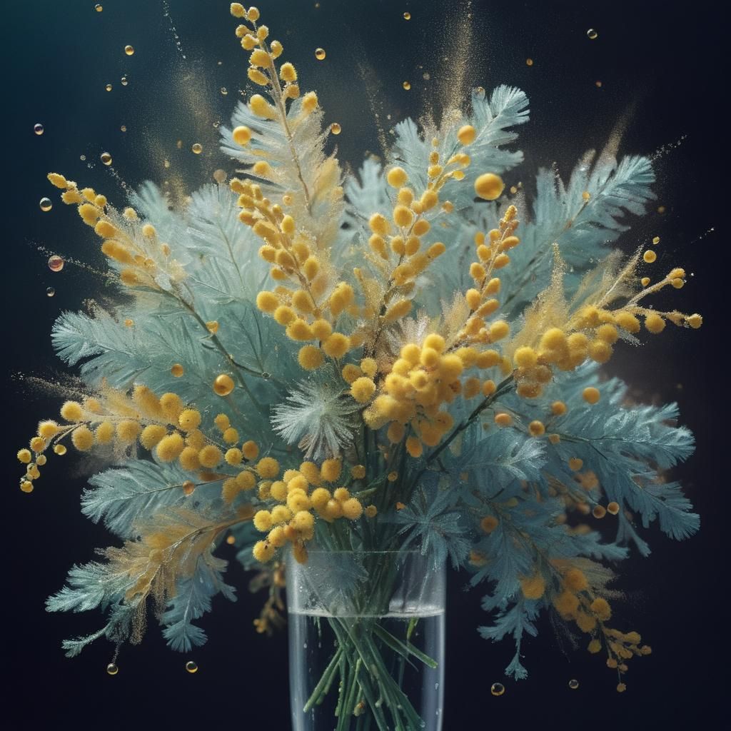 Sayaka Maruyama #Sayaka Maruyama #Contemporary Art #Abstract Photography #Photography #Floral #mimosas_