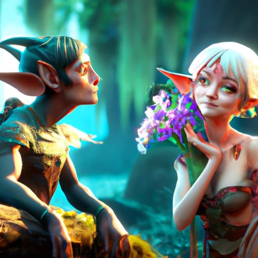 Flirting Elves
