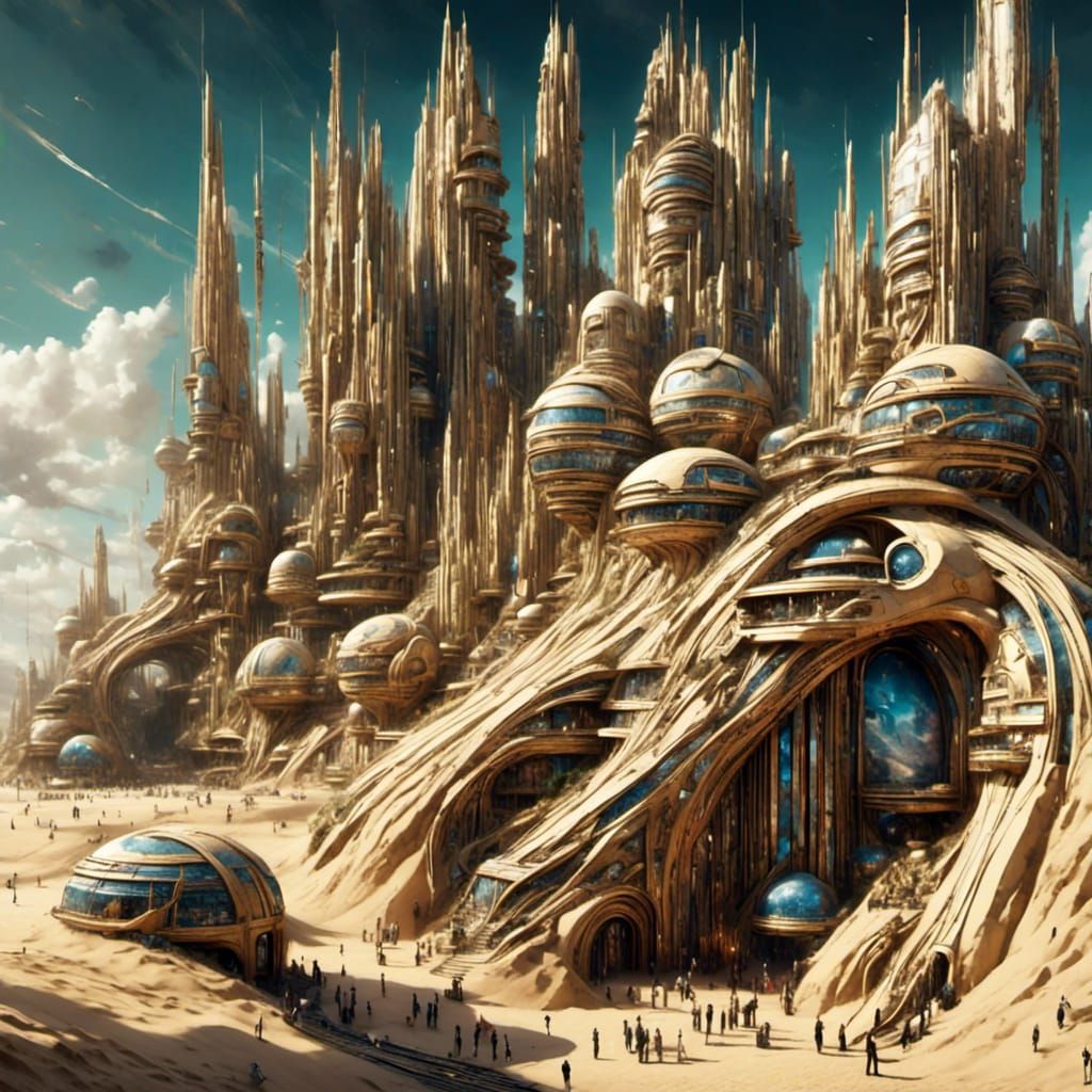 <lora:Arkitect:1.0> A sand sculpture made of sand