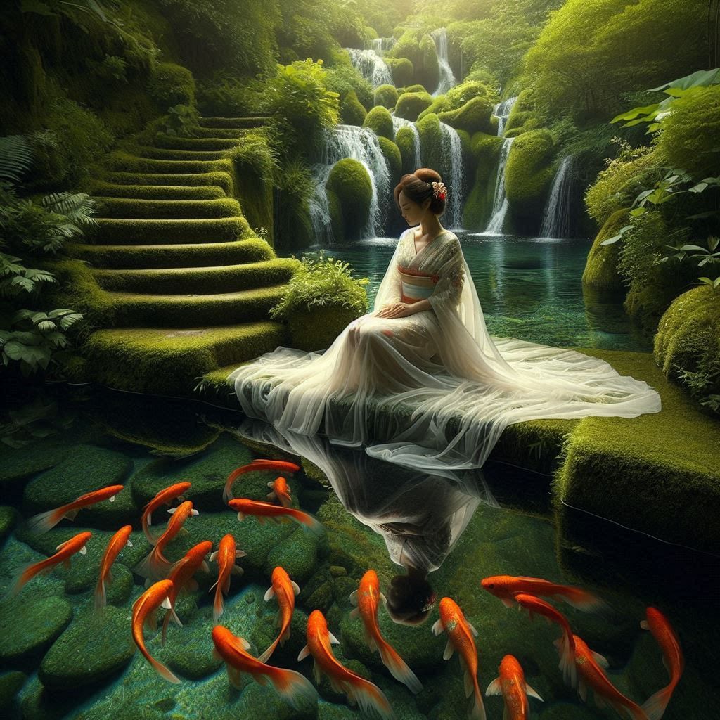 Japanese Lady of the Lake