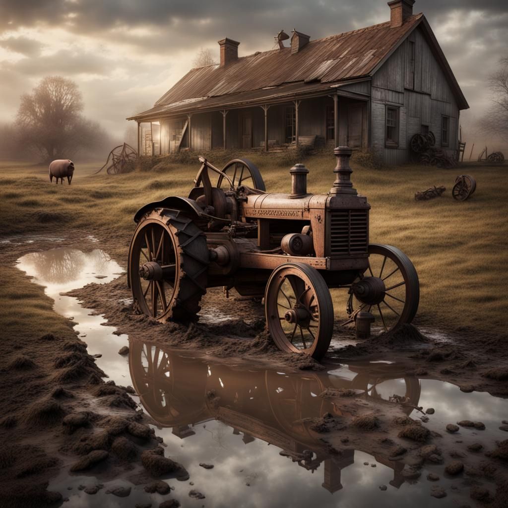 Old abondened 1900s century farm   by @SalvaMalva