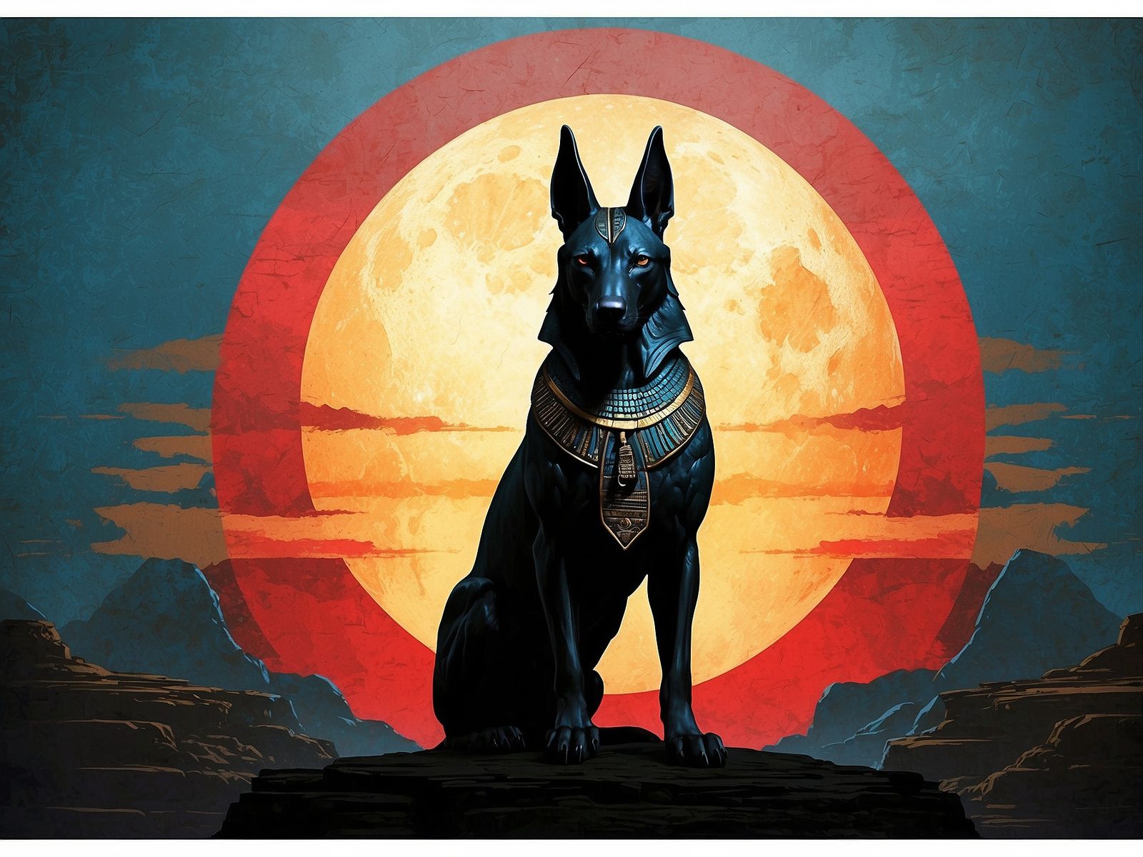 Anubis (Minimalistic logo style)