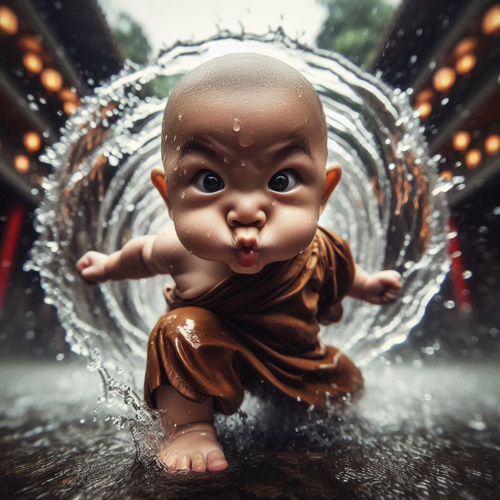 Shaolin Baby (animated)