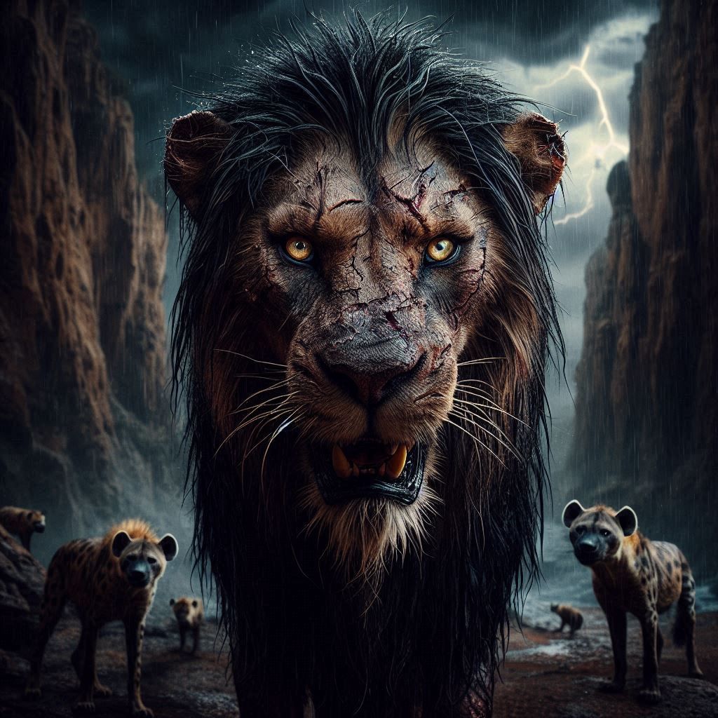 Scar and the Hyenas