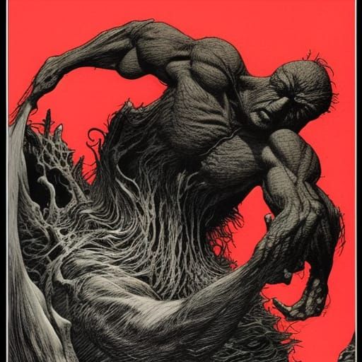 Red Circle Bernie Wrightson
