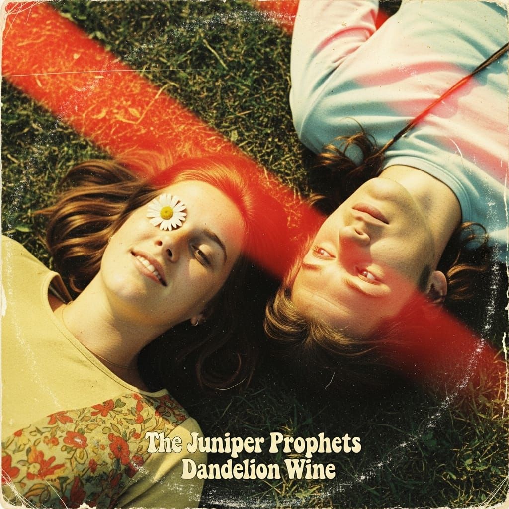 The Juniper Prophets - Dandelion Wine  (The album cover of a...