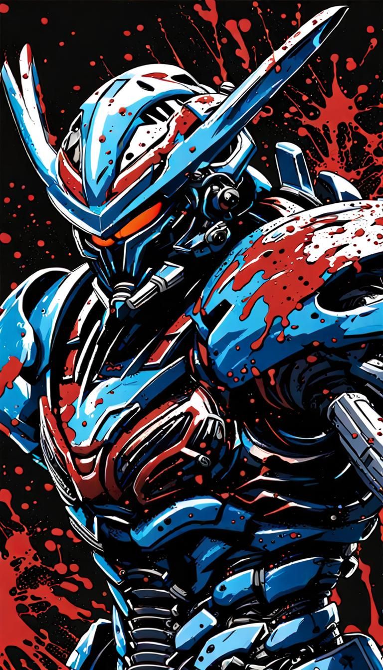 Dark Guyver, Guyver Anime, Guyver Splash Art, Guyver the Bio...