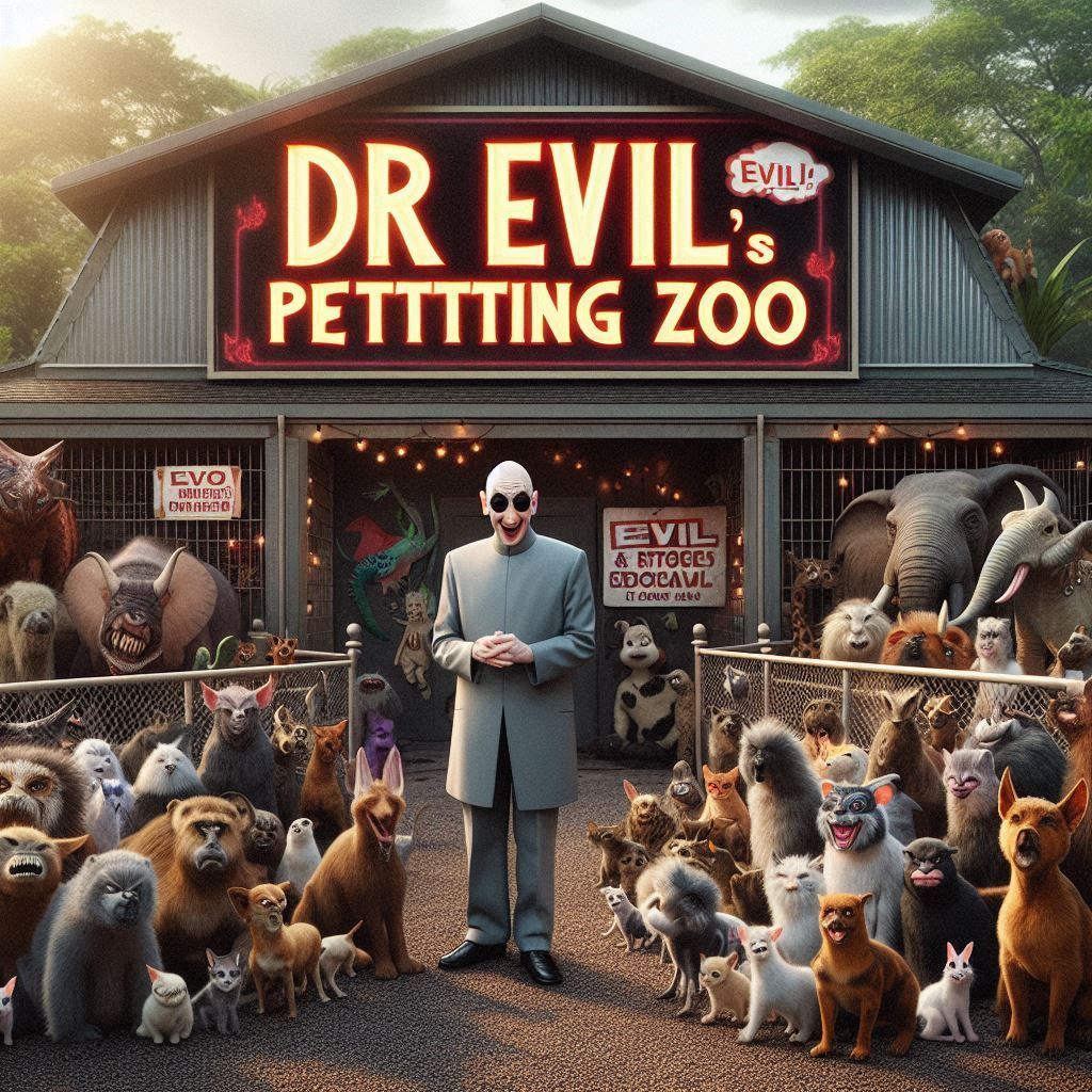 Dr Evil's Evil Petting Zoo