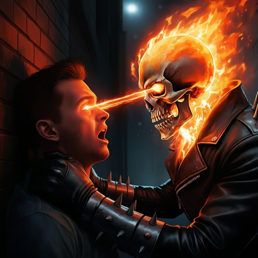 Marvel ghost rider penance stare