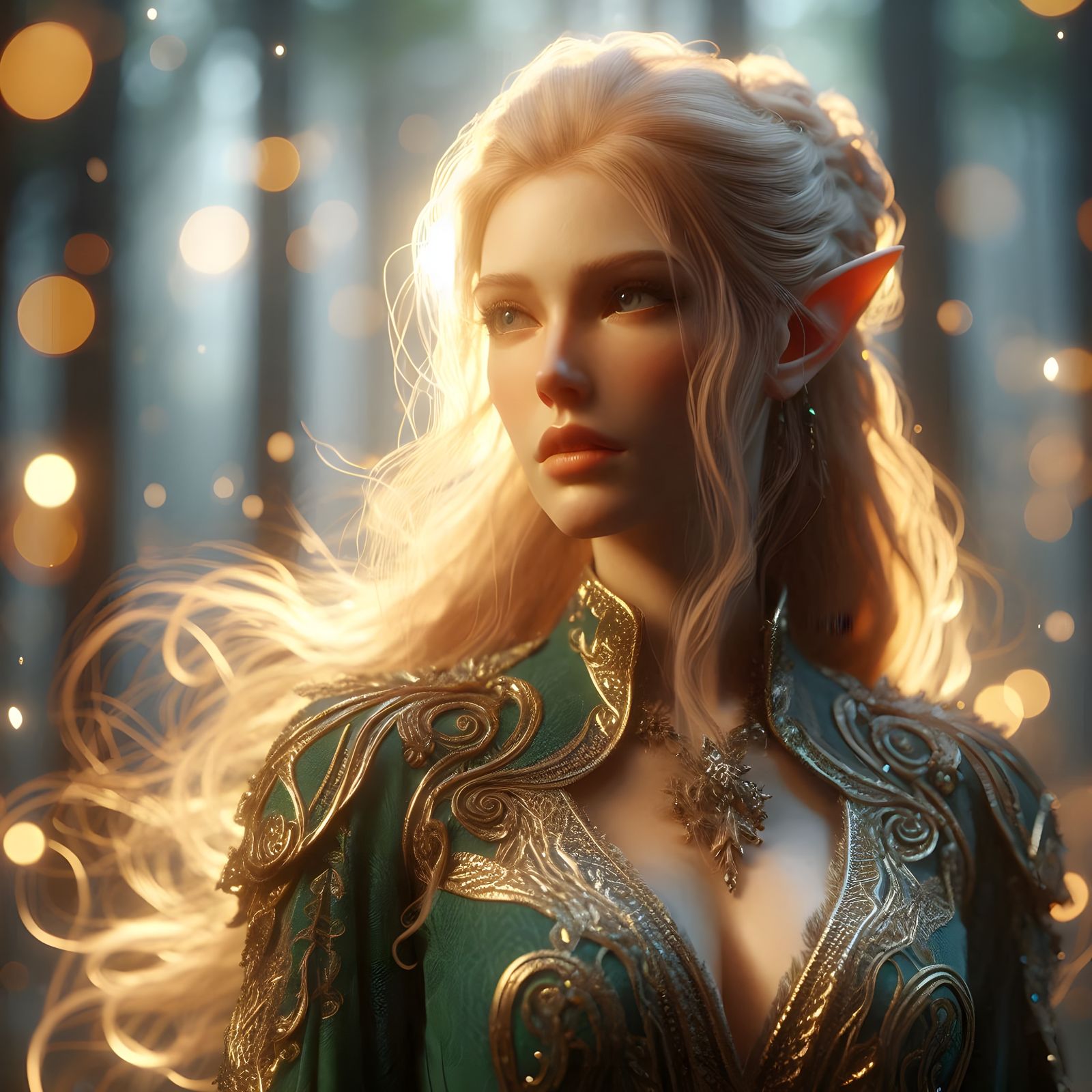 An elven queen