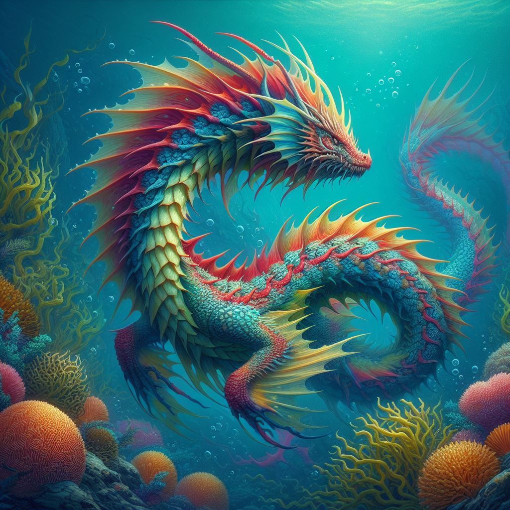 A sea dragon
