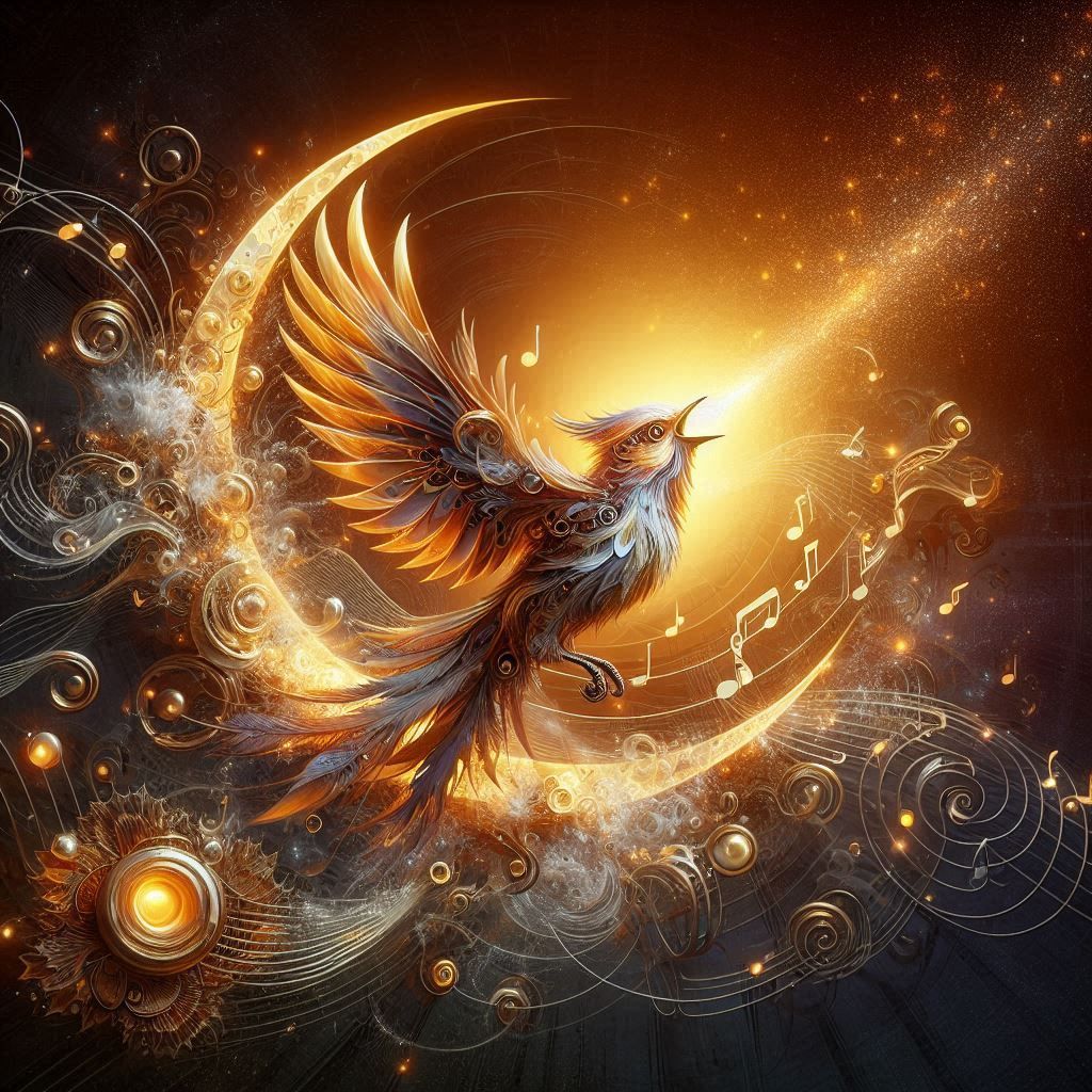 Chirping Scintillating Bird of Paradise