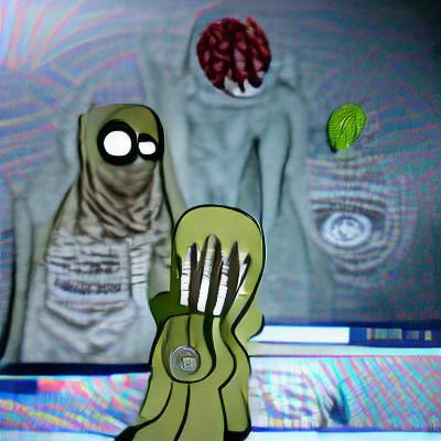 Salad Fingers Weirdcore Liminal