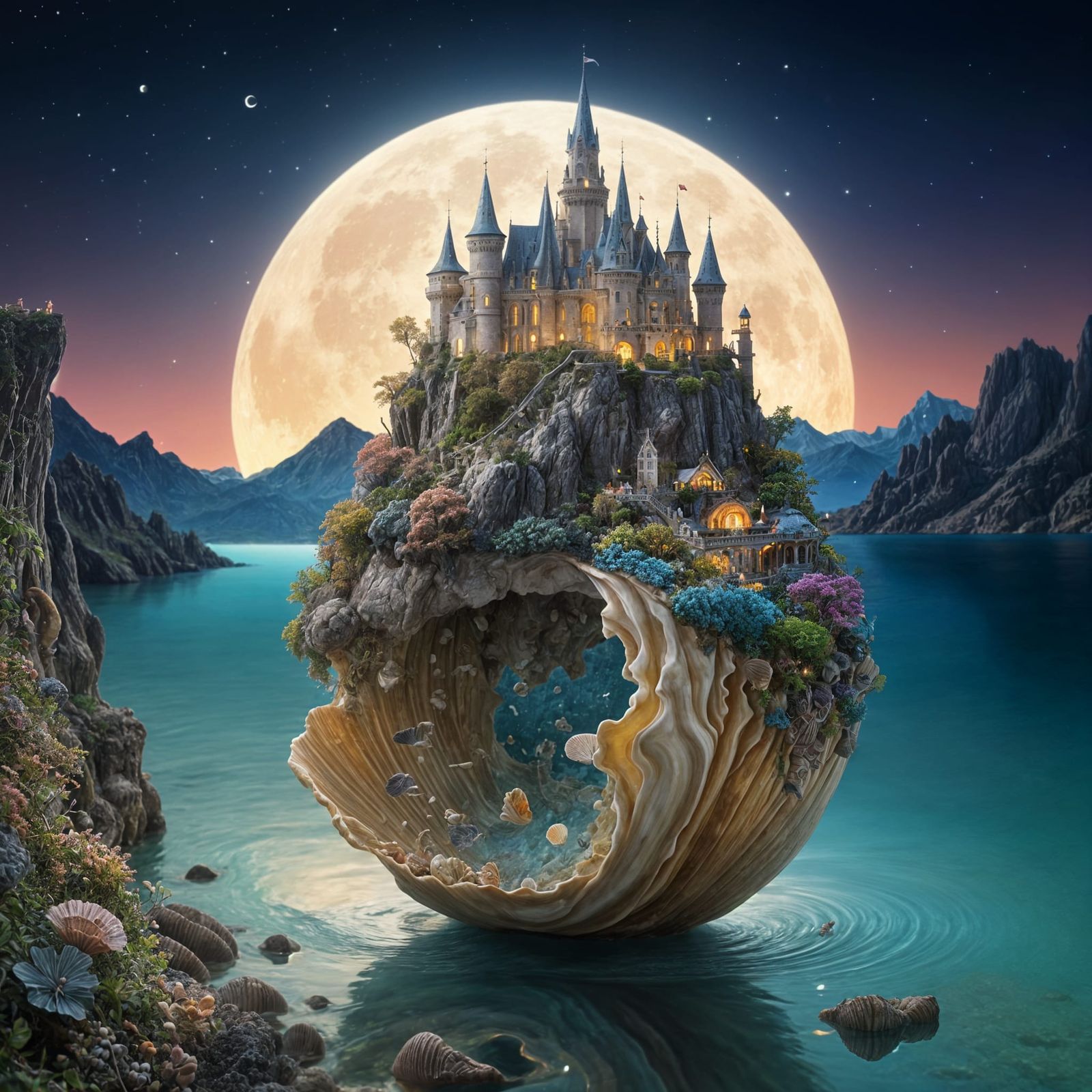 on-shell kingdom  by @Marta