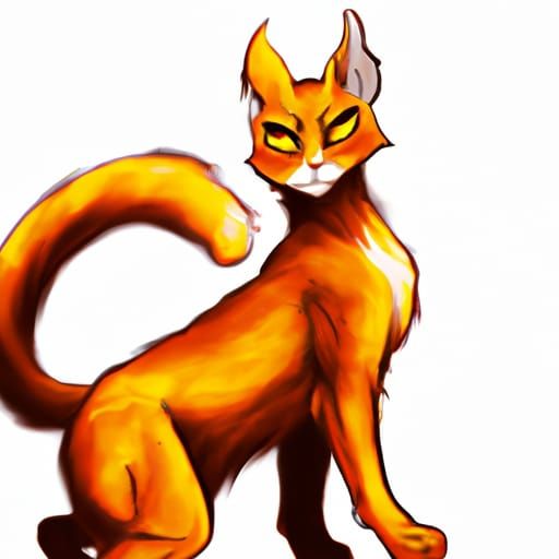 Warrior cats firestar - AI Generated Artwork - NightCafe Creator