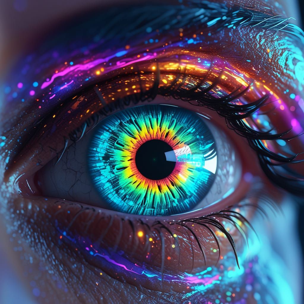 Biopunk Eye #2670  by @Cyborgsarj