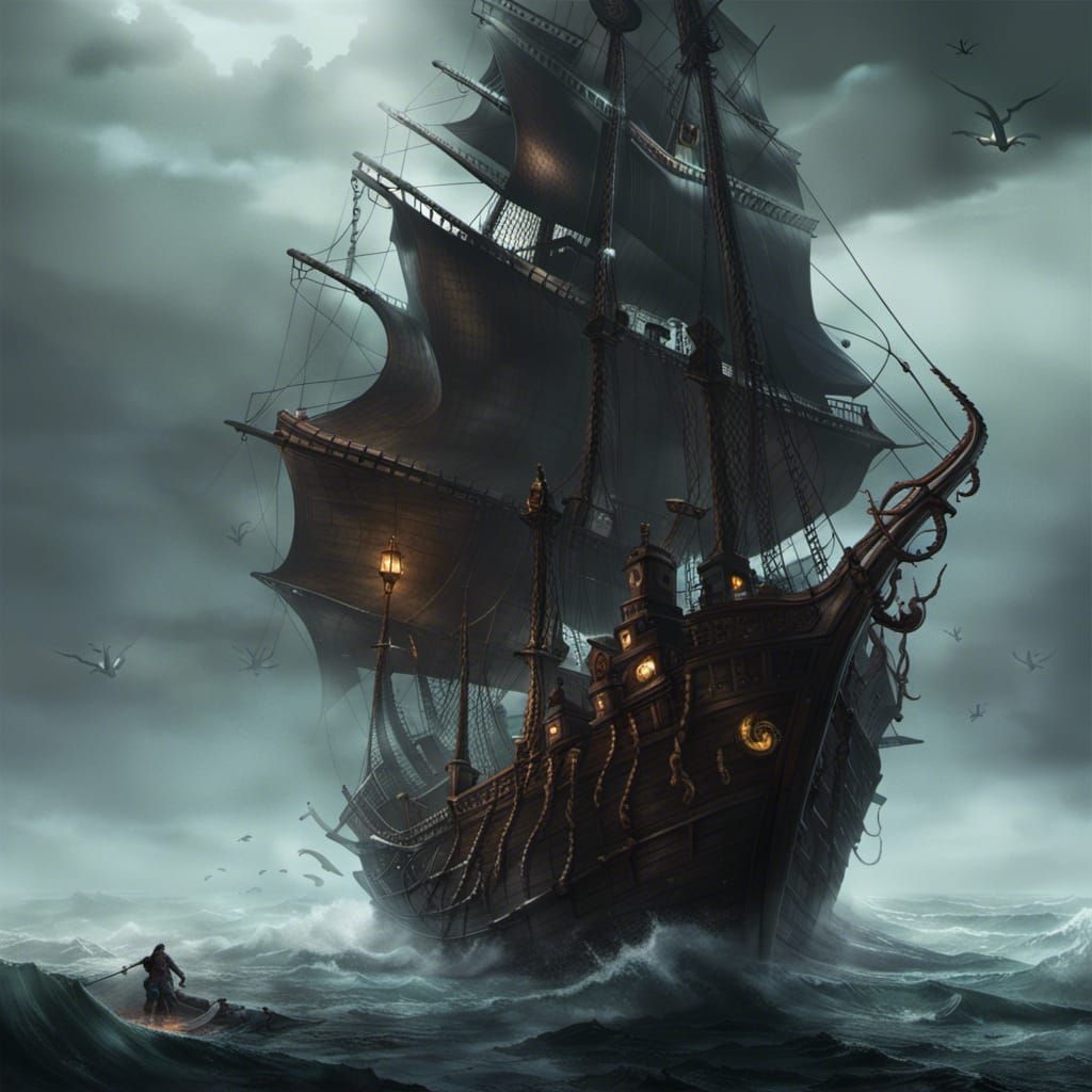 Idk pirate ship - AI Generated Artwork - NightCafe Creator