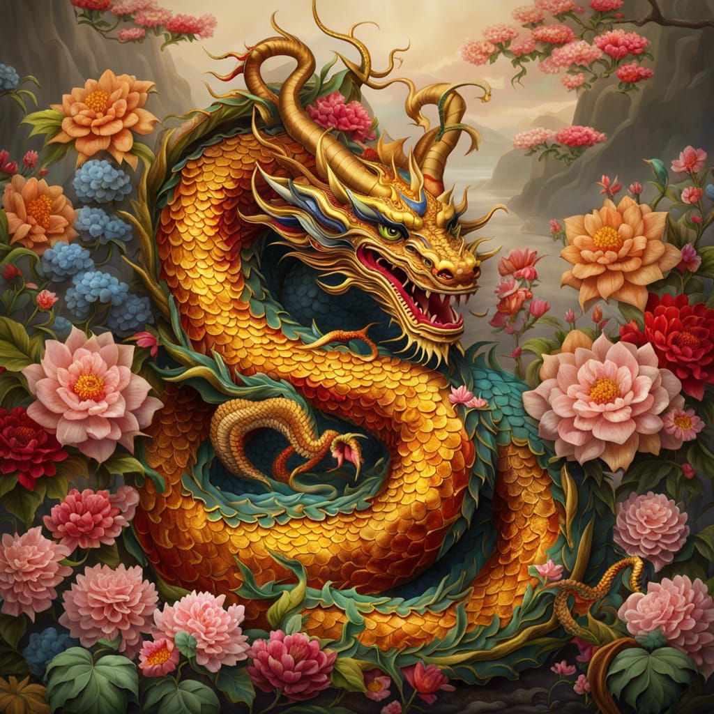 Chinese Dragon 5  by @dariusXL