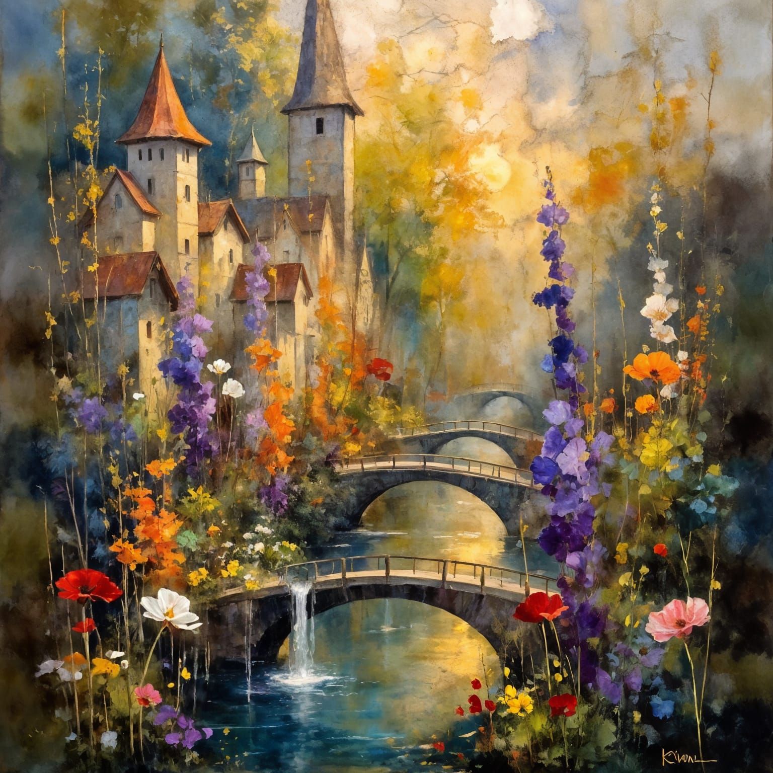 Medieval Spring   by @LyndanLeeAnn