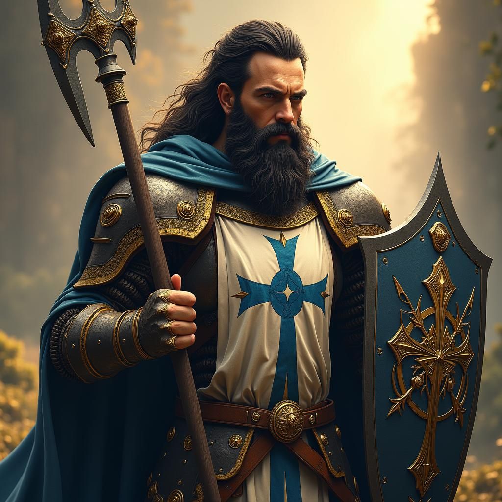 portrait a male Wood Half-ELF dnd caracte