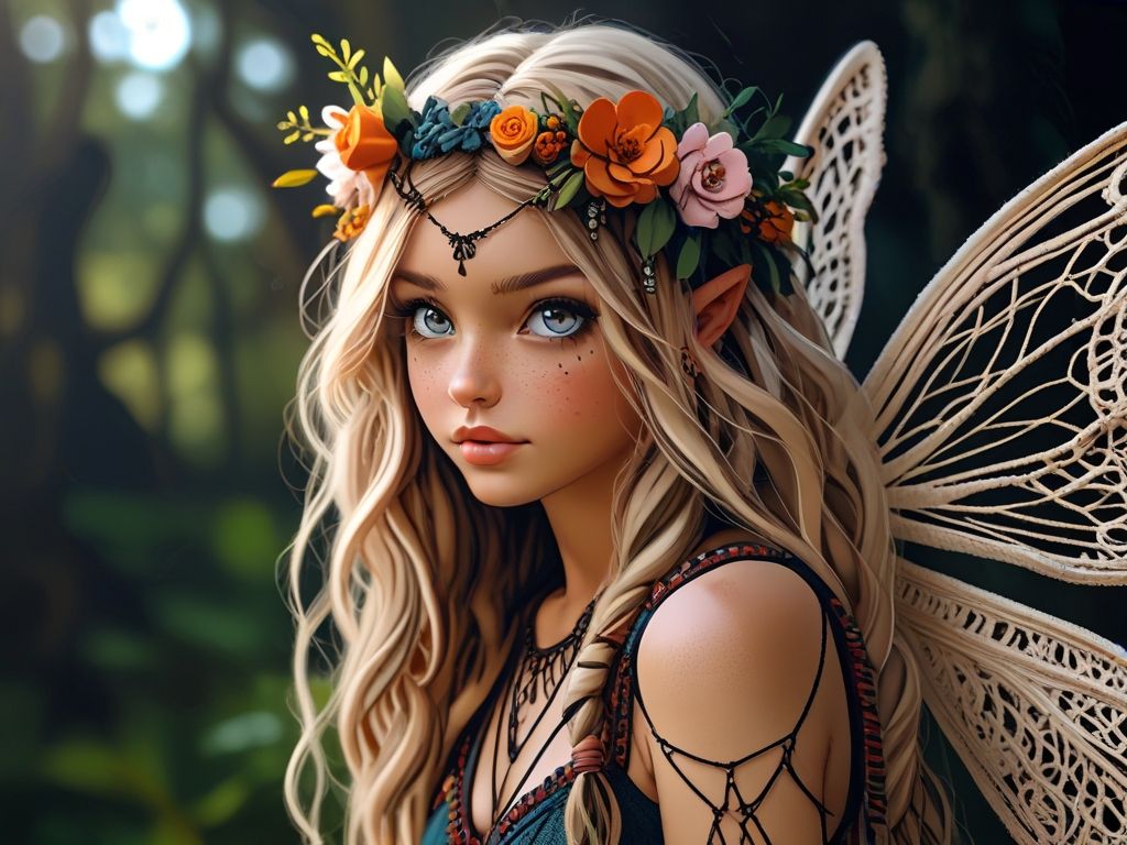 Helena- Crochet fairy