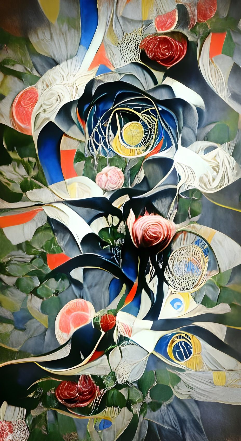 Roses and Vines Entwined