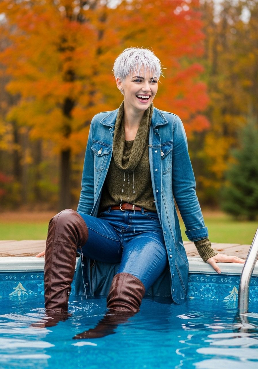 It was so inviting, I couldn't resist!