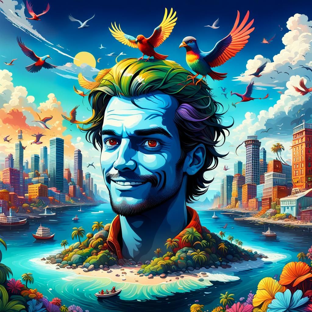 I WAS SO PROUD WHEN THEY MADE AN ISLAND WITH MY HEAD, BUT WH...