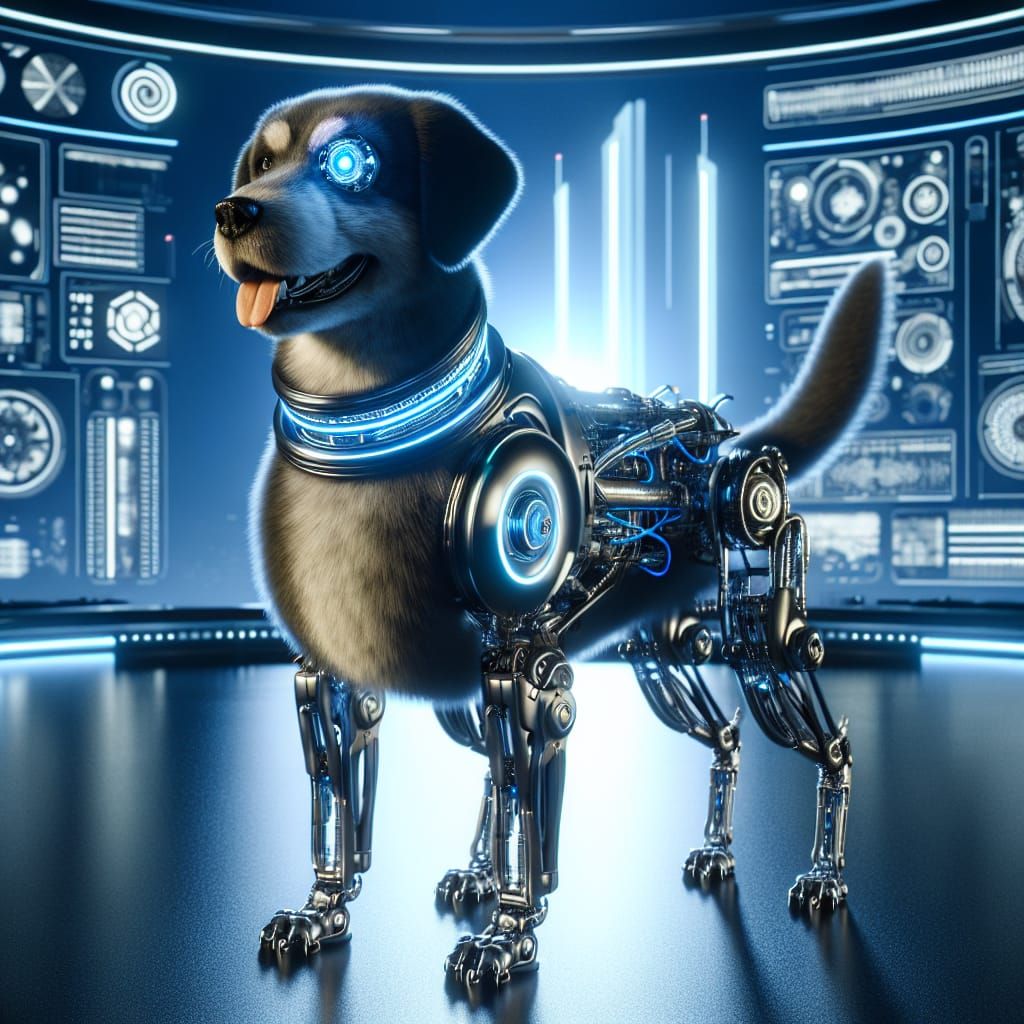 cyborg dog