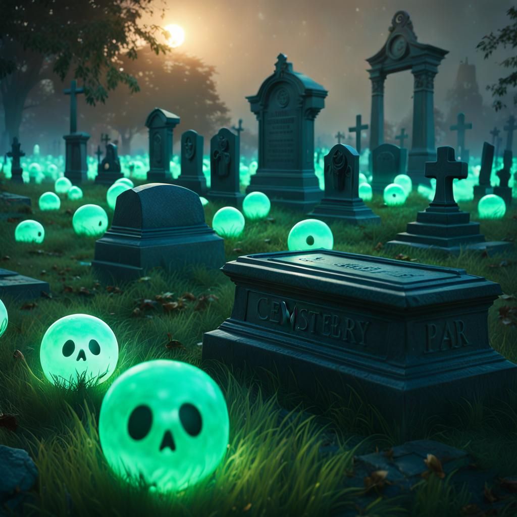 Ghostly orbs