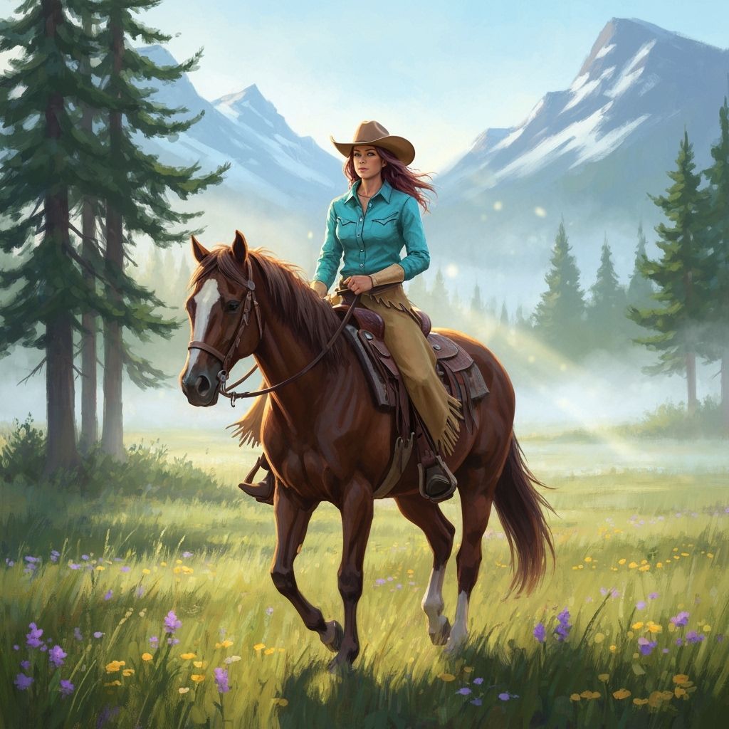 Ride in the Morning Mist