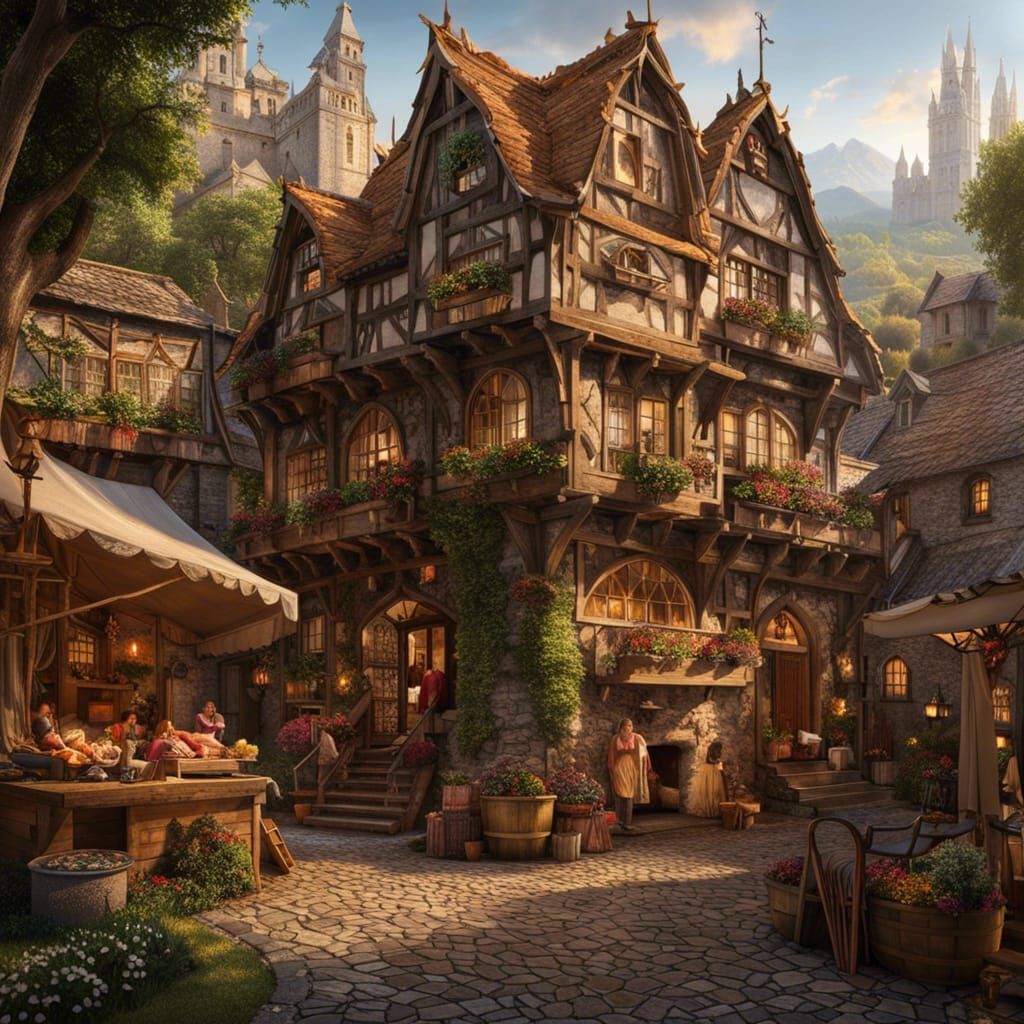 Marketplace at noontime  by @Ventrale