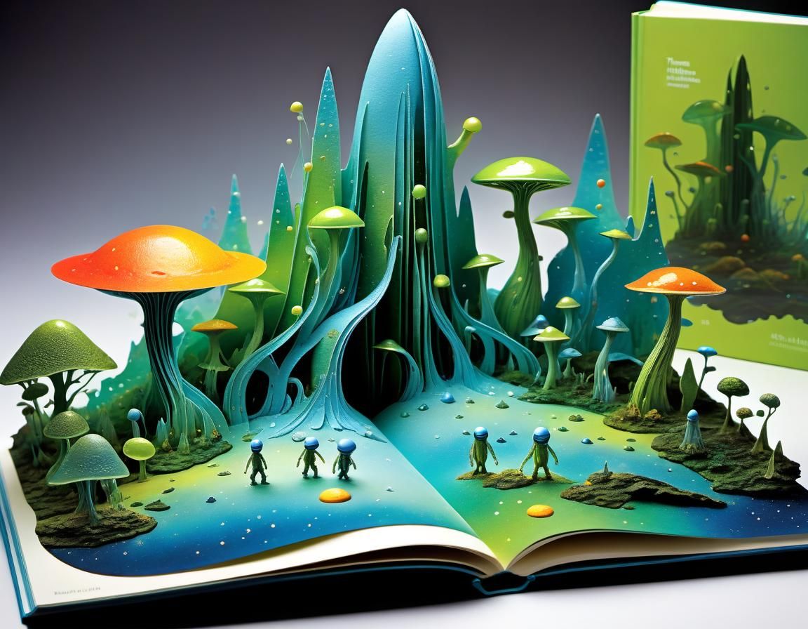 Pop-Up Book  by @camy