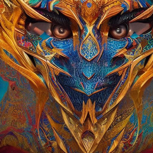 Surreal Palace Dancer in Hyperrealistic Style