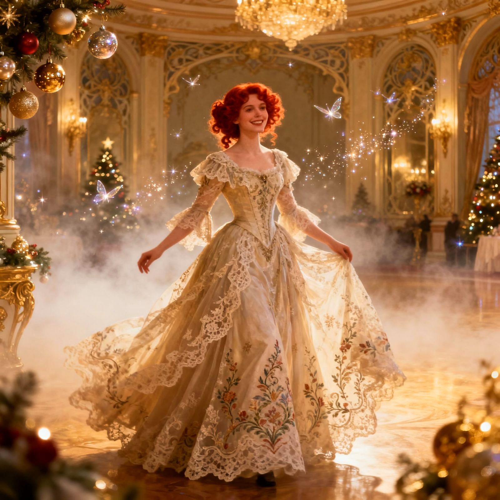 She Looks Radiant In That Dress  by @Danio