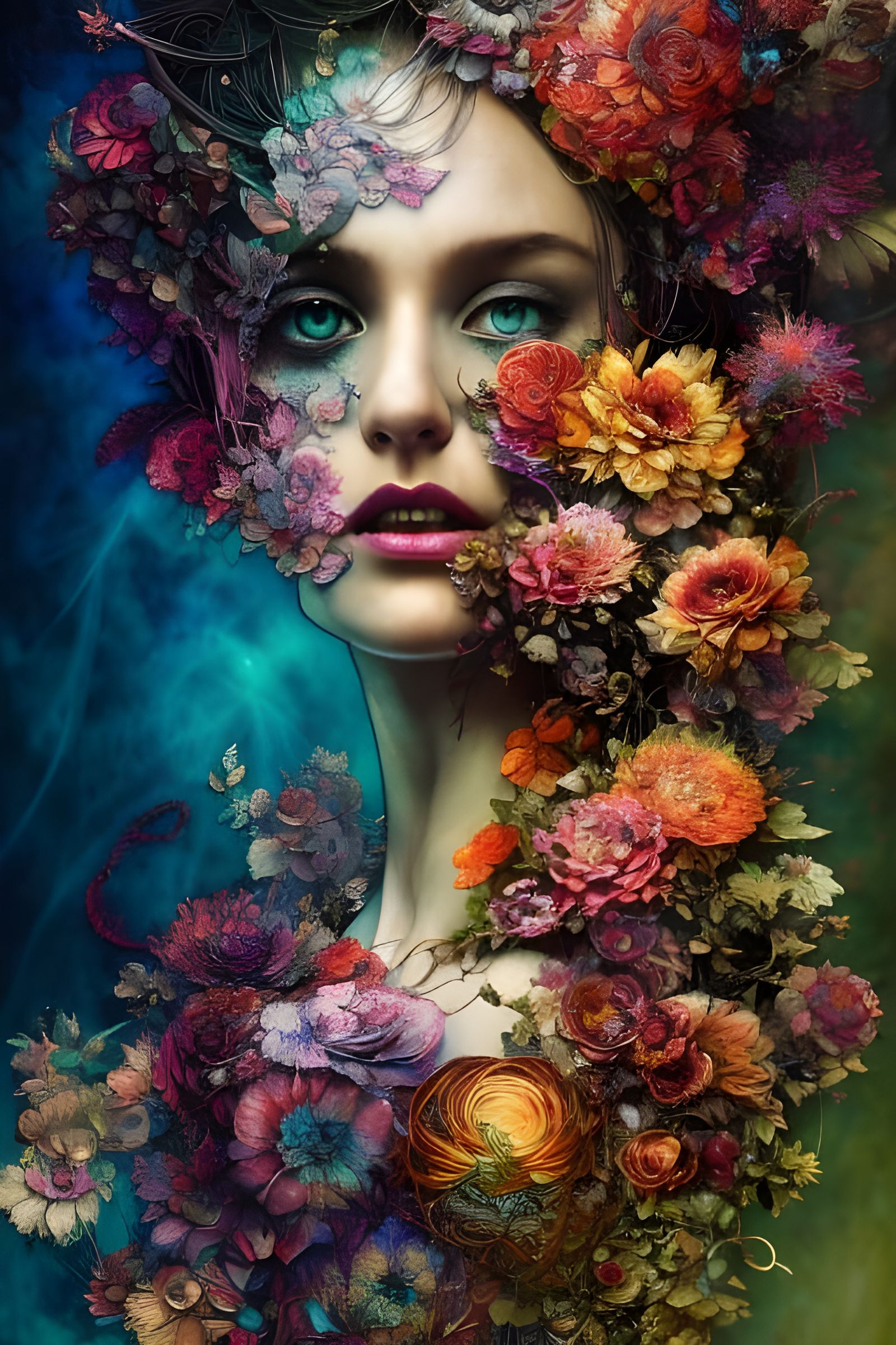 Eternal flower  by @Firefly94