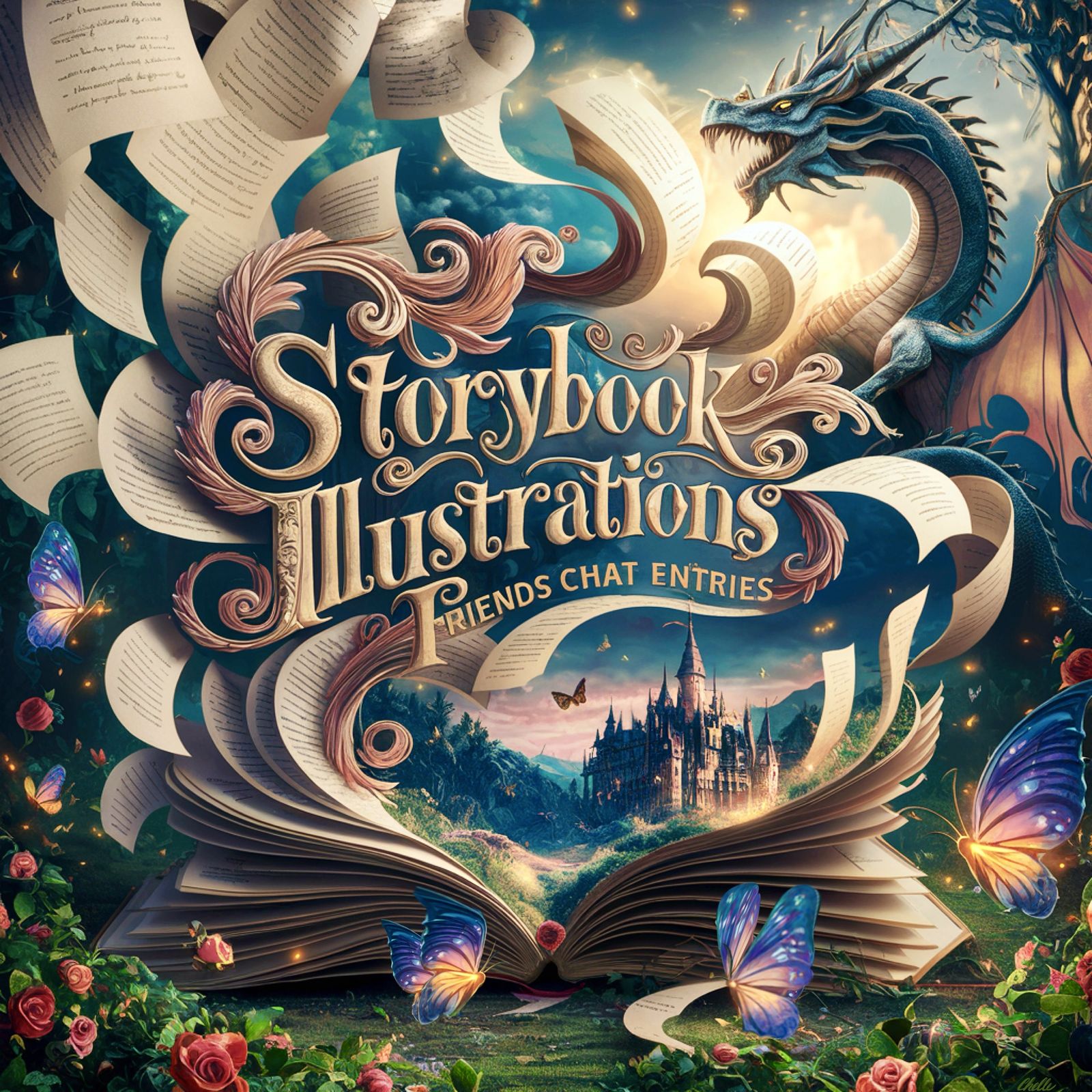 Friends Chat - Storybook Illustrations
Daily Challenge #604:...