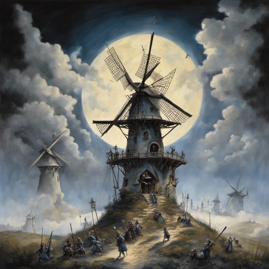 battling-windmills-ai-generated-artwork-nightcafe-creator