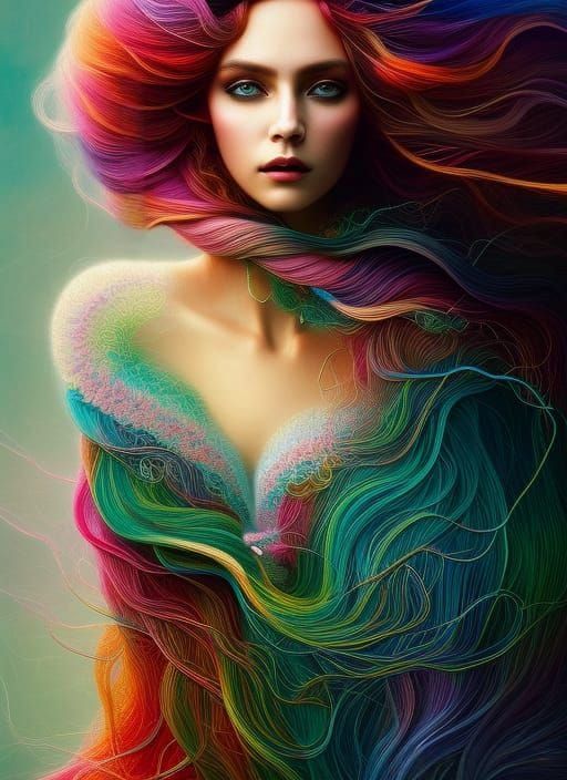 Rainbow Yarn
