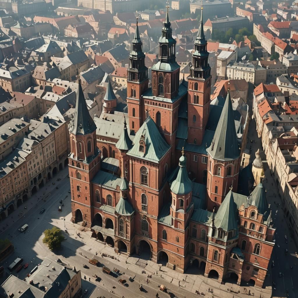 Krakow, Poland architecture