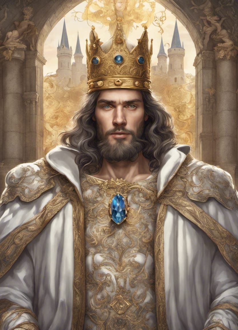 King Arthur Portrait - AI Generated Artwork - NightCafe Creator