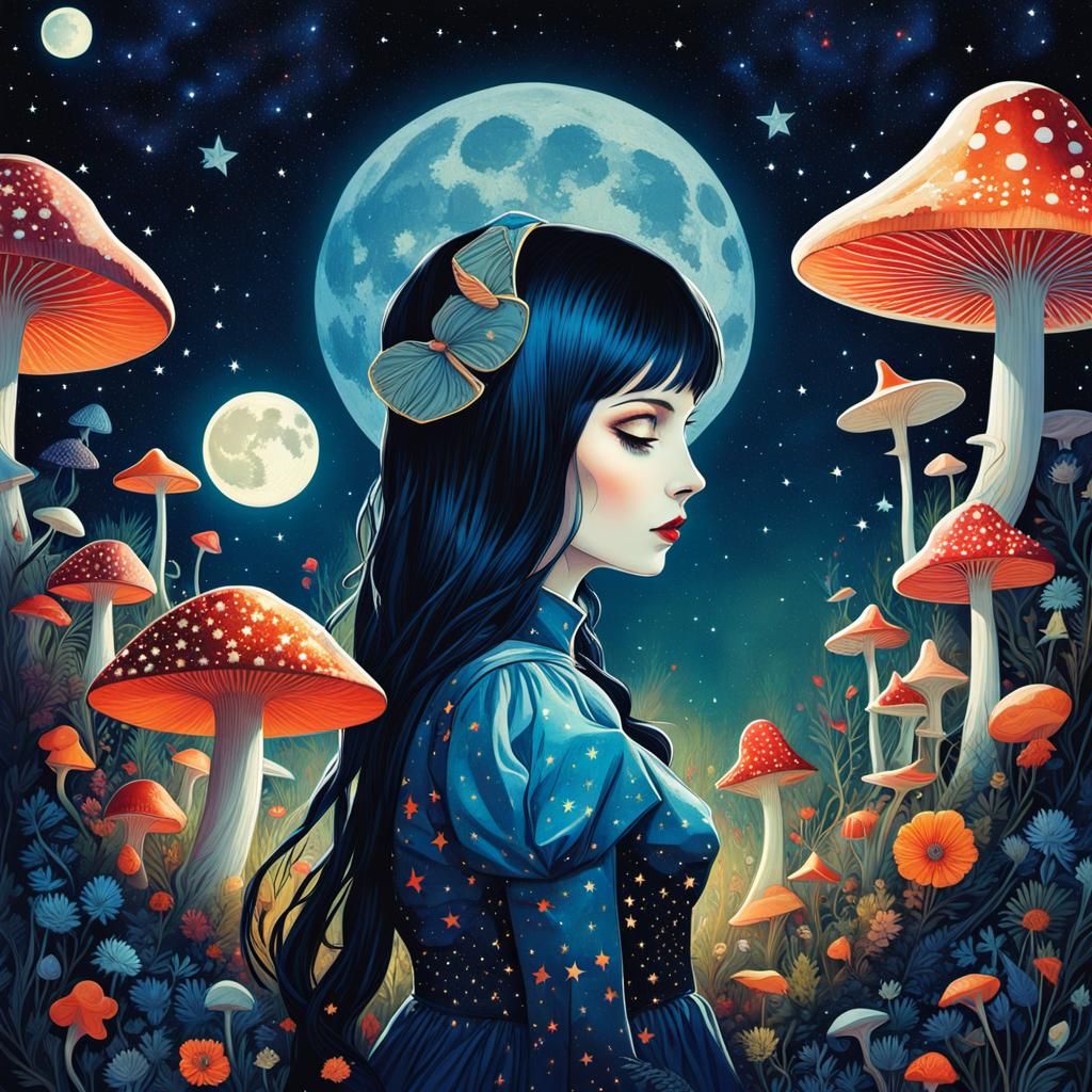 Somber, Beautiful Alice