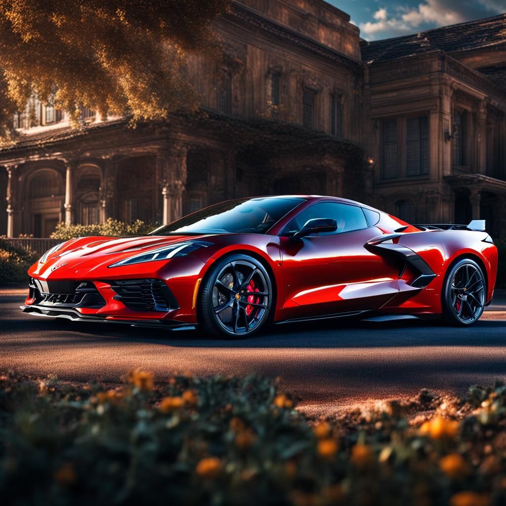 Corvette C8  by @undefined
