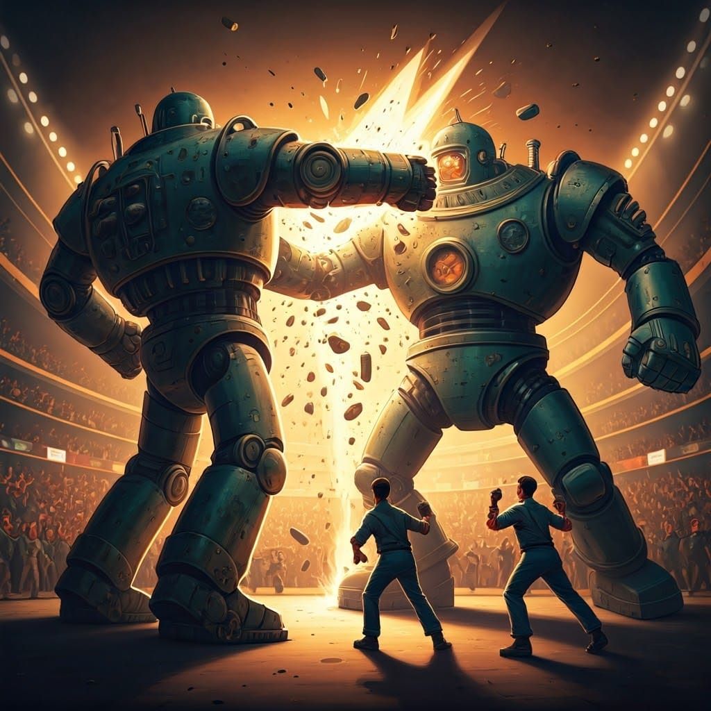 Battlebots  by @Sybil Thorn