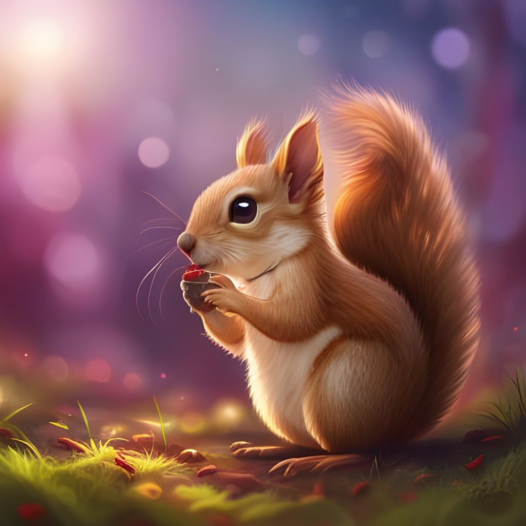 squirrel  by @Emma