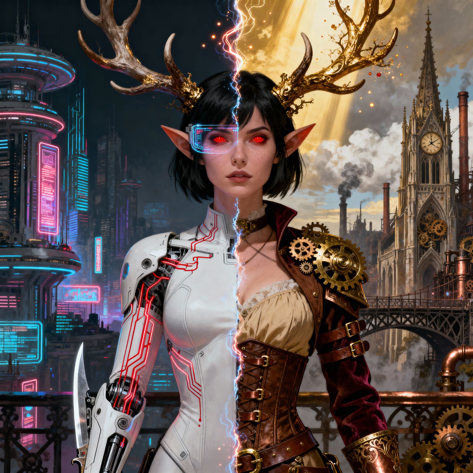 Through Universes and Time [Backdoor series]