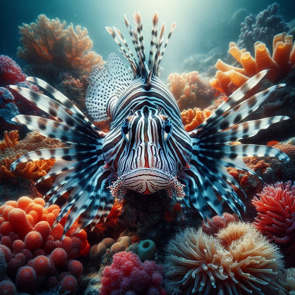 The Lionfish Watches...  by @Alison Mary