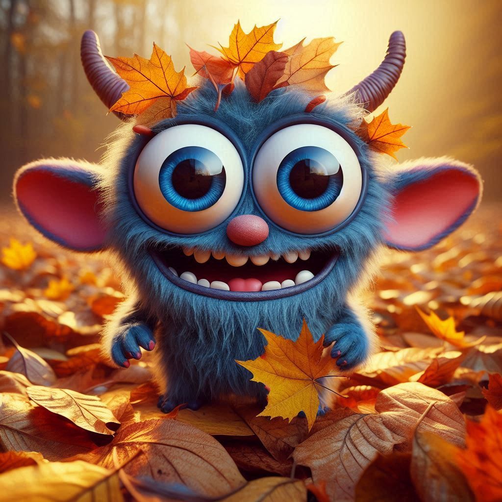 adorable fairy-tale fantasy creature portrait..