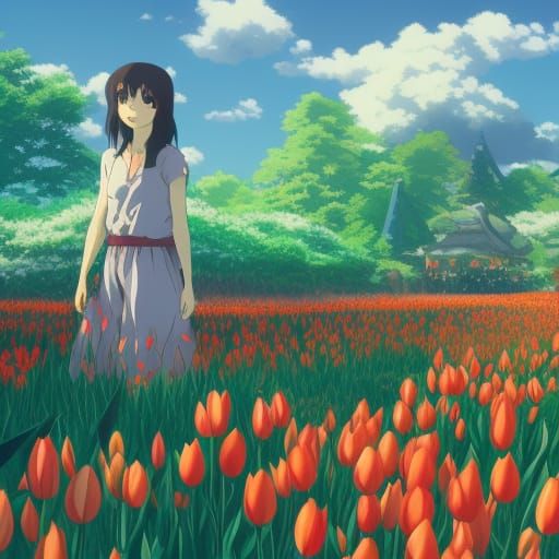 Tiptoe through the tulips